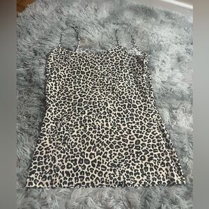 Zara Animal Print Basic T-Shirt